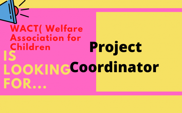 vacancy for project coordinator